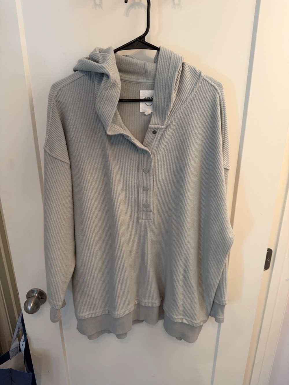 Aerie gray tunic sweatshirt